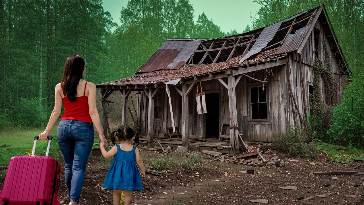 A young woman returns to her old home after her divorce and cleans and renovates it into a sanctuary