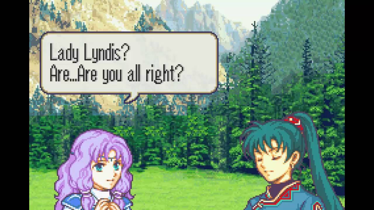 Fire Emblem: Blazing Sword - Lyn & Florina Support