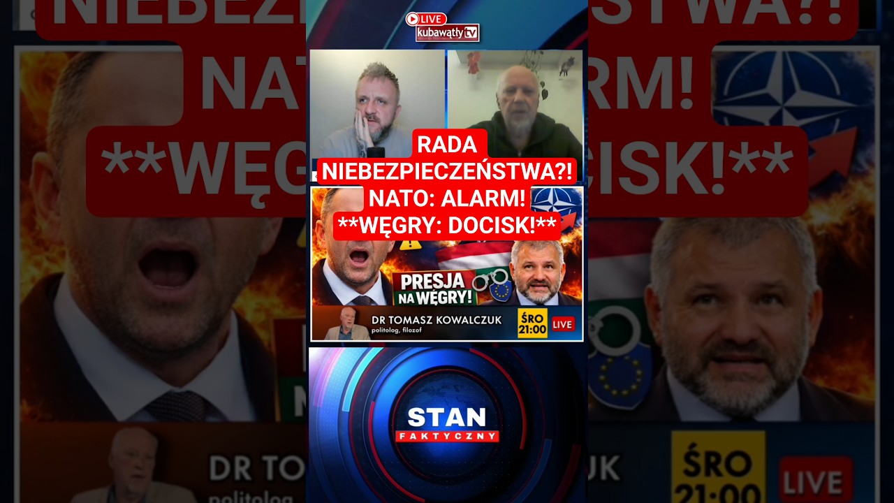 Kowalczuk NA ŻYWO: RBN: SKANDAL Nawrocki ! | Trump: &bdquo;Rosja przeciw NATO?!&rdquo; | Żurek: PRESJA na Węgry