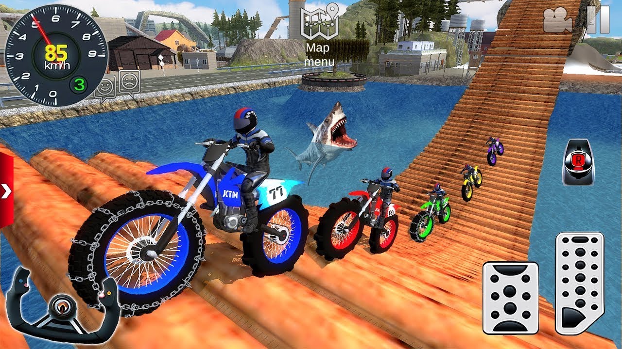 Standing Game Offroad - Impossible Dirt Bike Stunts Driving #2 - Extreme Motocross Racing 2024