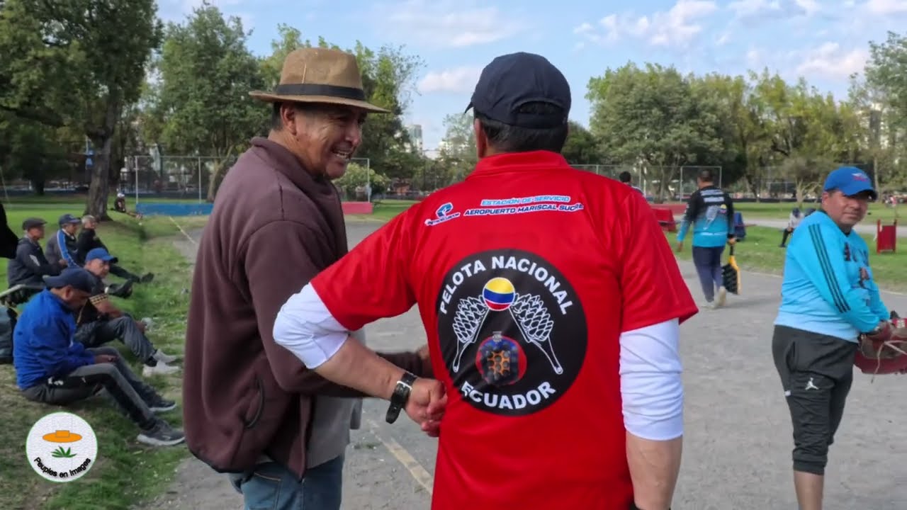 Pelota nacional à Quito , un sport ancestral en Equateur, 2024