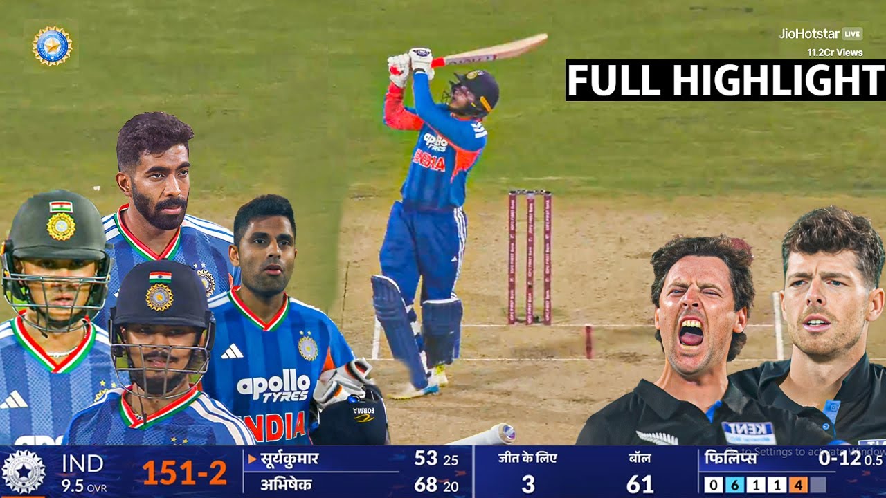 IND vs NZ 3rd T20 2026 Full Match Highlights | India vs Newzealand 3rd T20  Full Highlights 2026
