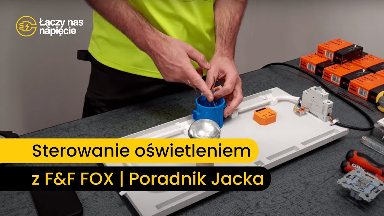 Sterowanie oświetleniem z F&F FOX | Poradnik Jacka