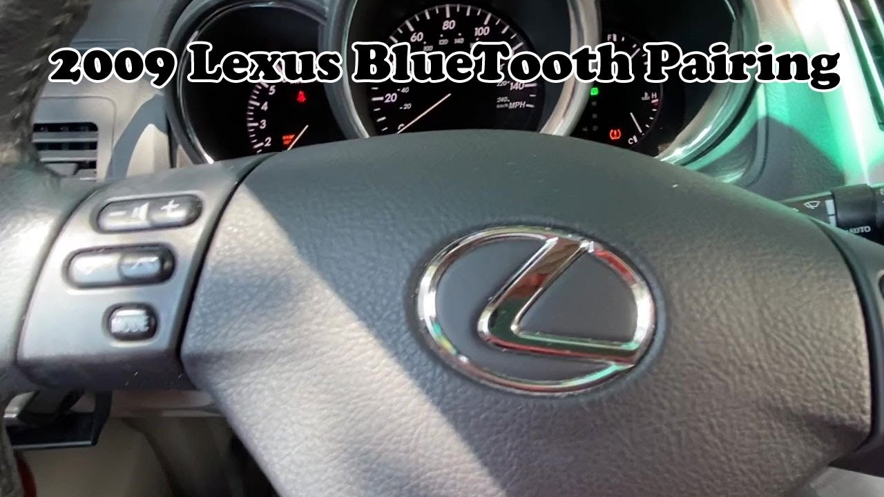 Bluetooth-соединение Lexus 2009 года с iPhone 13