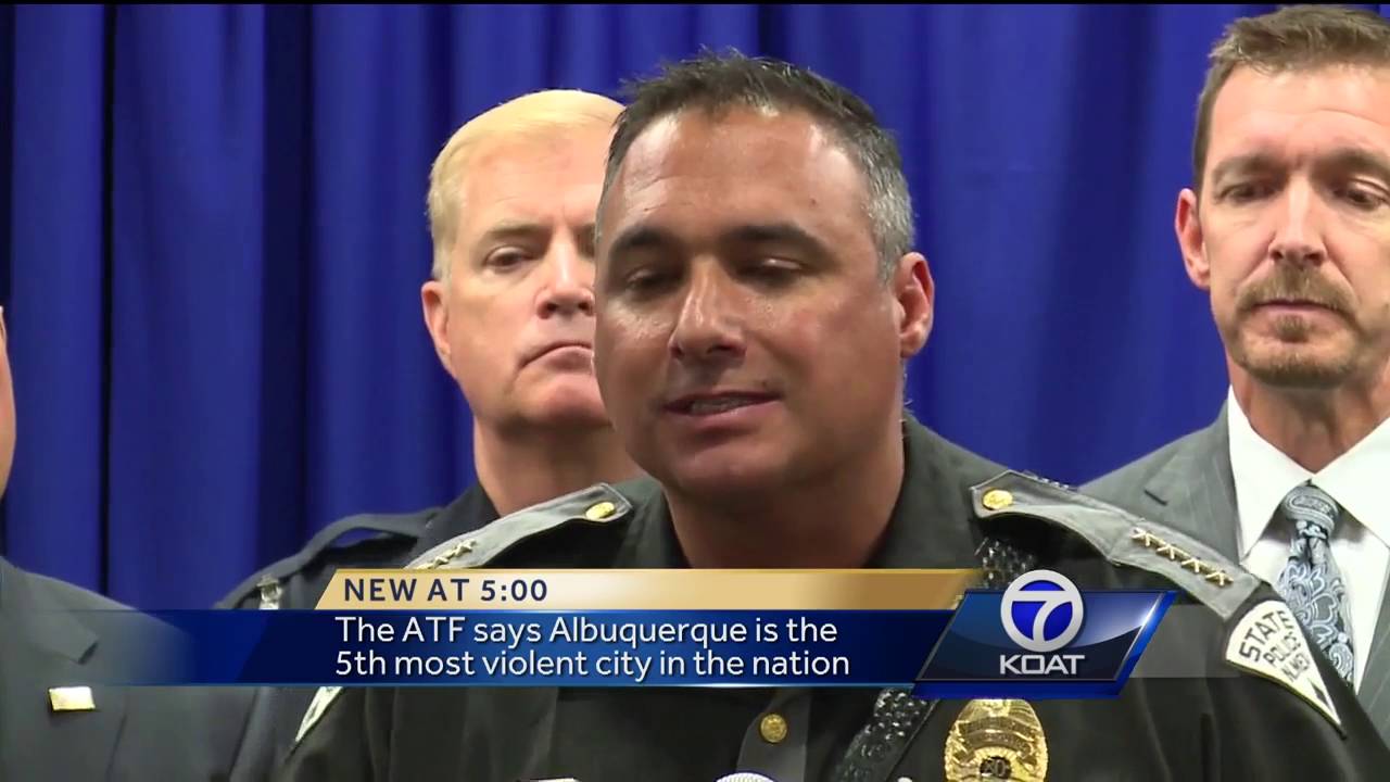 Albuquerque is the 5th most violent city in the nation