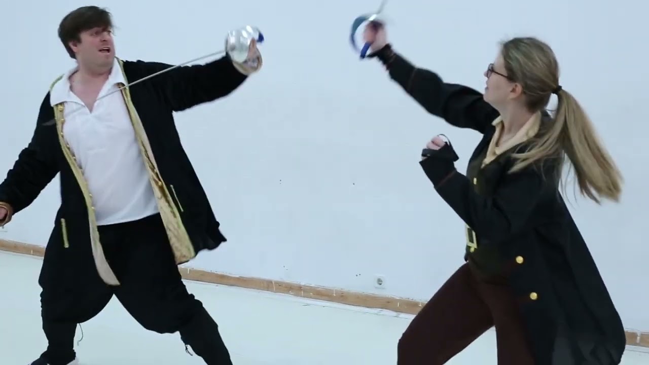 Esgrima Escénica: David y Sara (Sable)