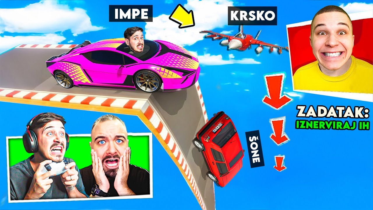 ZBOG OVE MEGA RAMPE SMO SE OPASNO POSVAĐALI... 😡🚗💥 (IMPE, ŠONE I KRSKO)