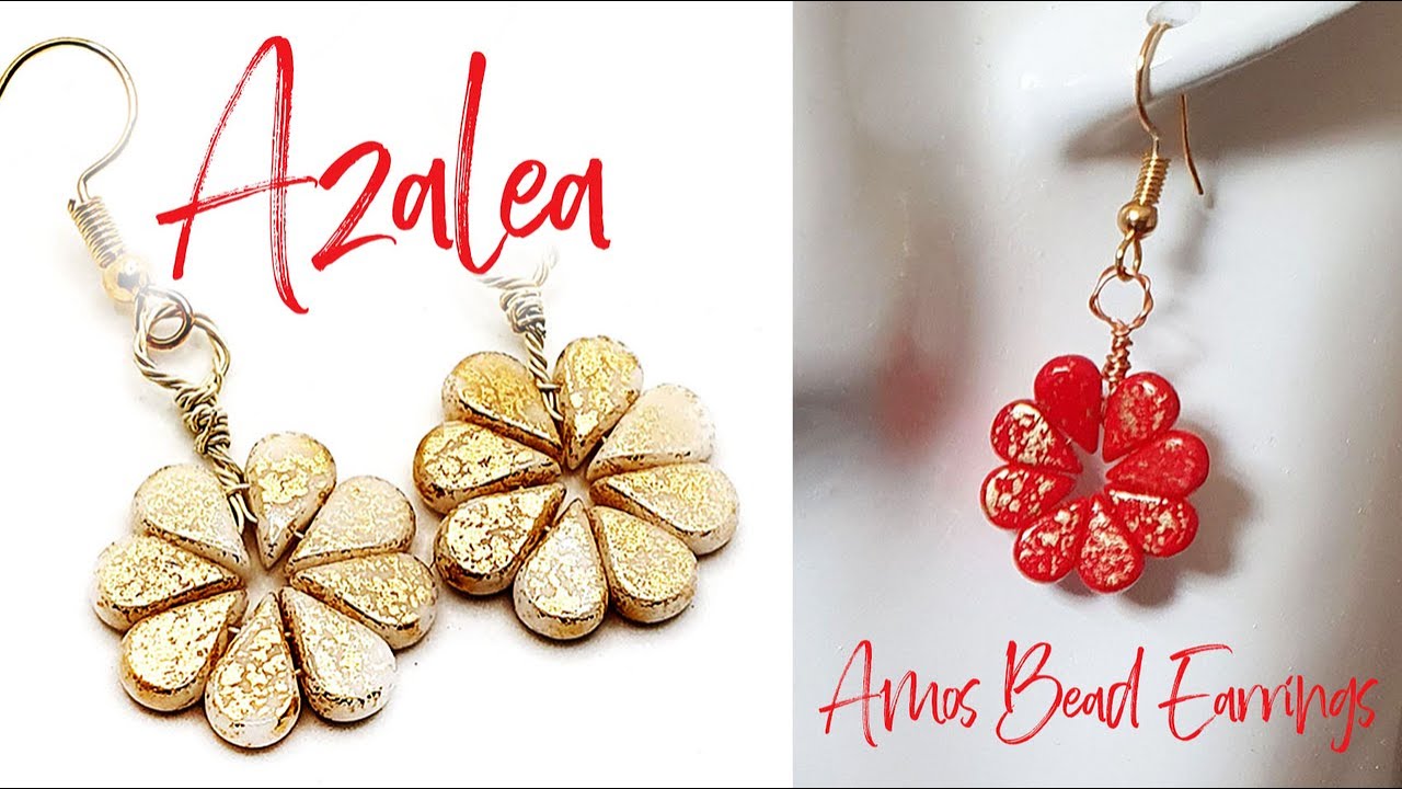 DIY - Create Your Own Amos Bead Earrings Using Wire