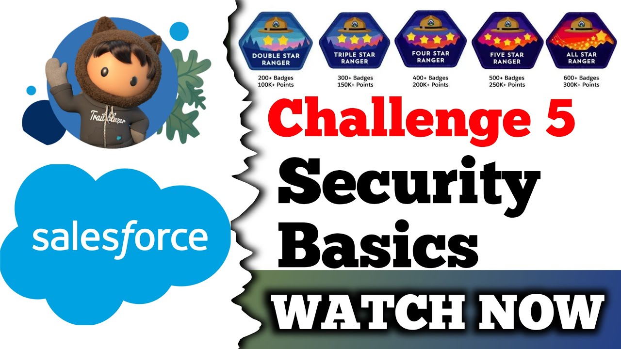 Security Basics | Salesforce Trailhead | Use Health Check to Scan Your Security Configurations