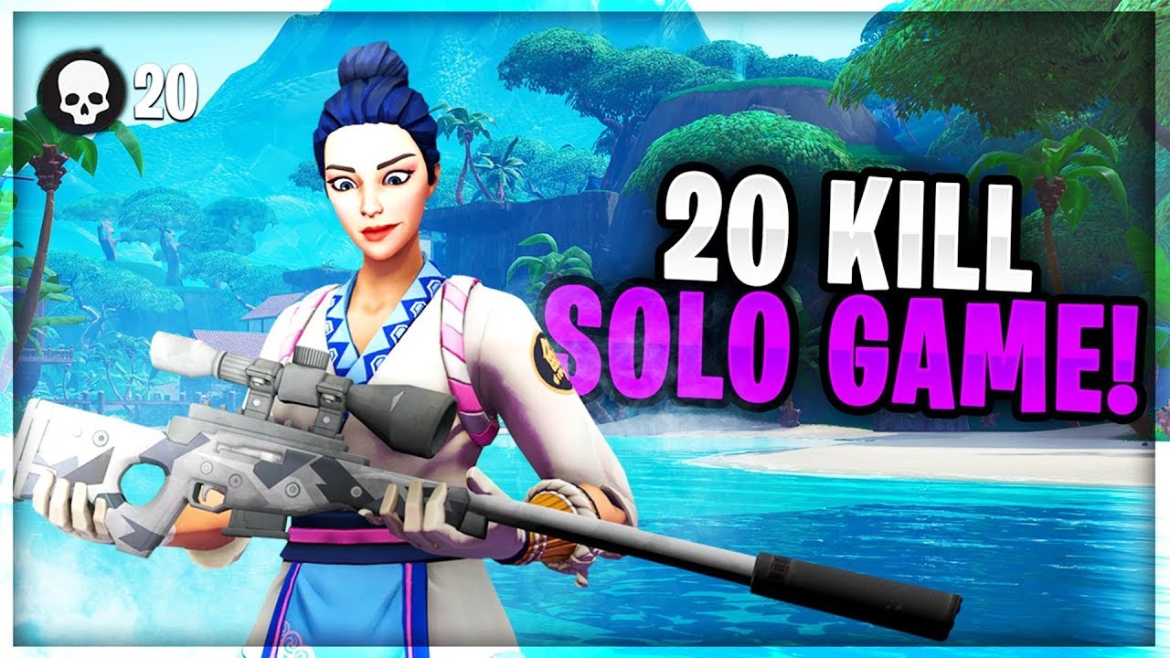 I Sang Through This 20 Bomb Solo Squad Victory || FaZe SpaceLyon