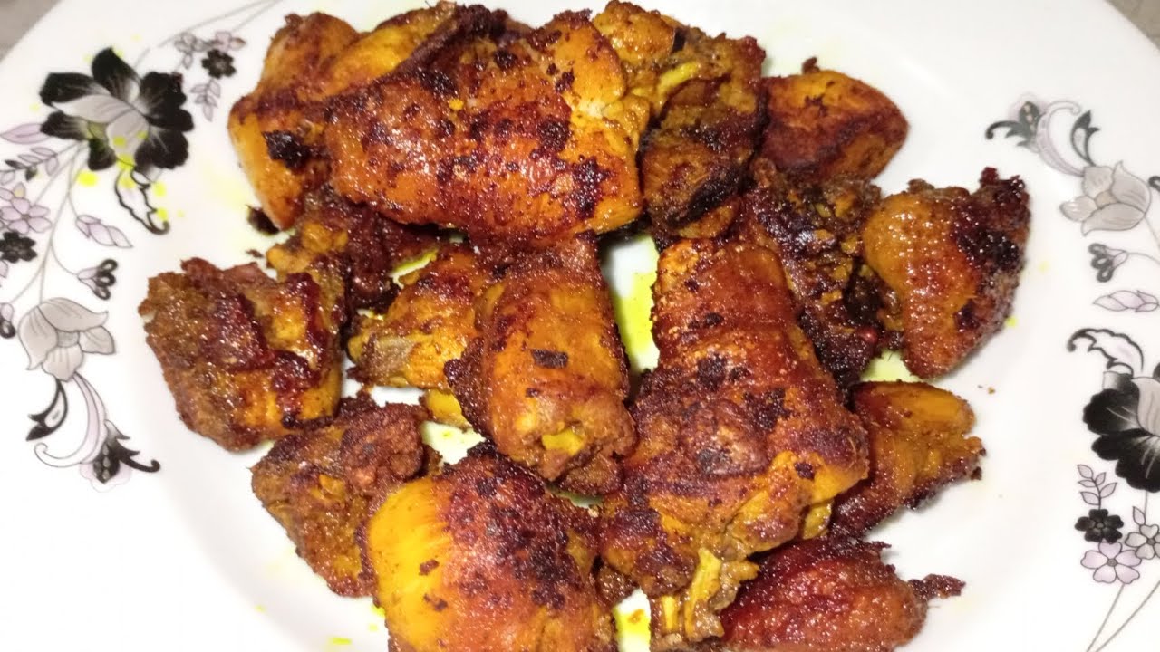 💫💫অল্প উপকরণ দিয়ে চিকেন ফ্রাই রেসিপি।। 