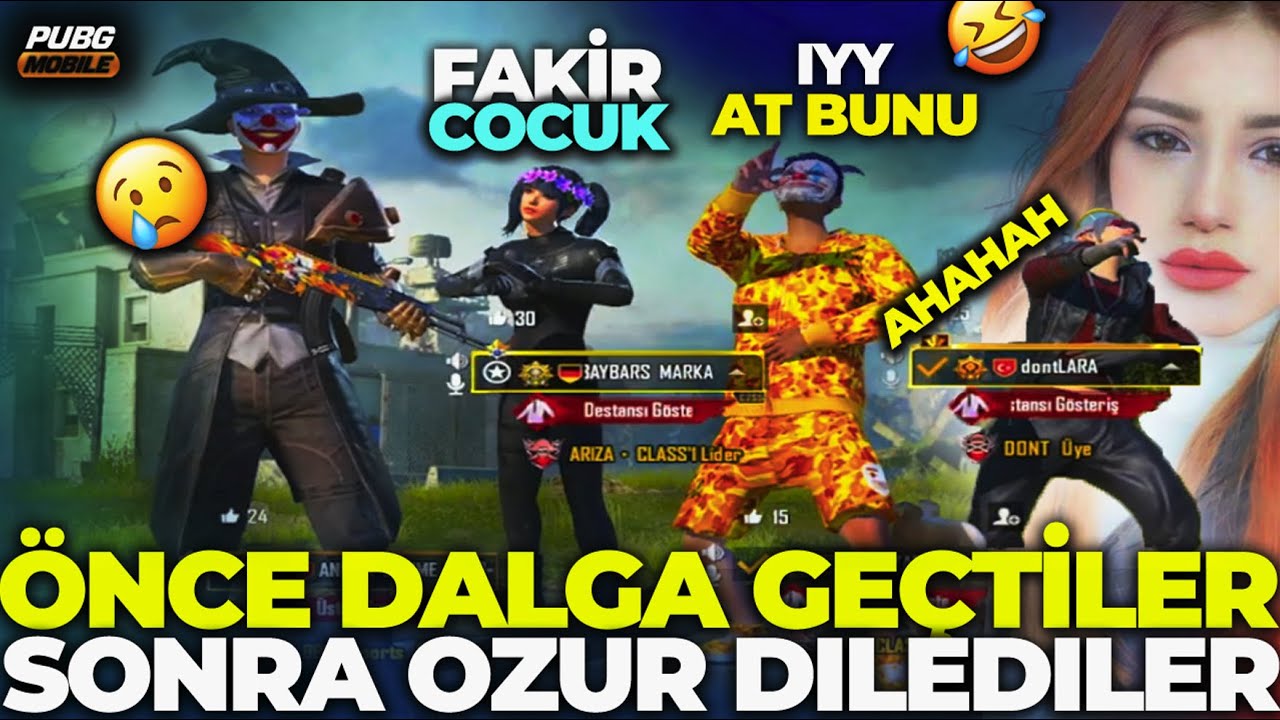 PARAN YOKSA BU OYUNU SİL DİYİP 🤔 DIŞ GÖRÜNÜŞÜMLE DALGA GEÇEN İNSANLAR 😂 BAYRAK TROLL/ PUBG MOBİLE