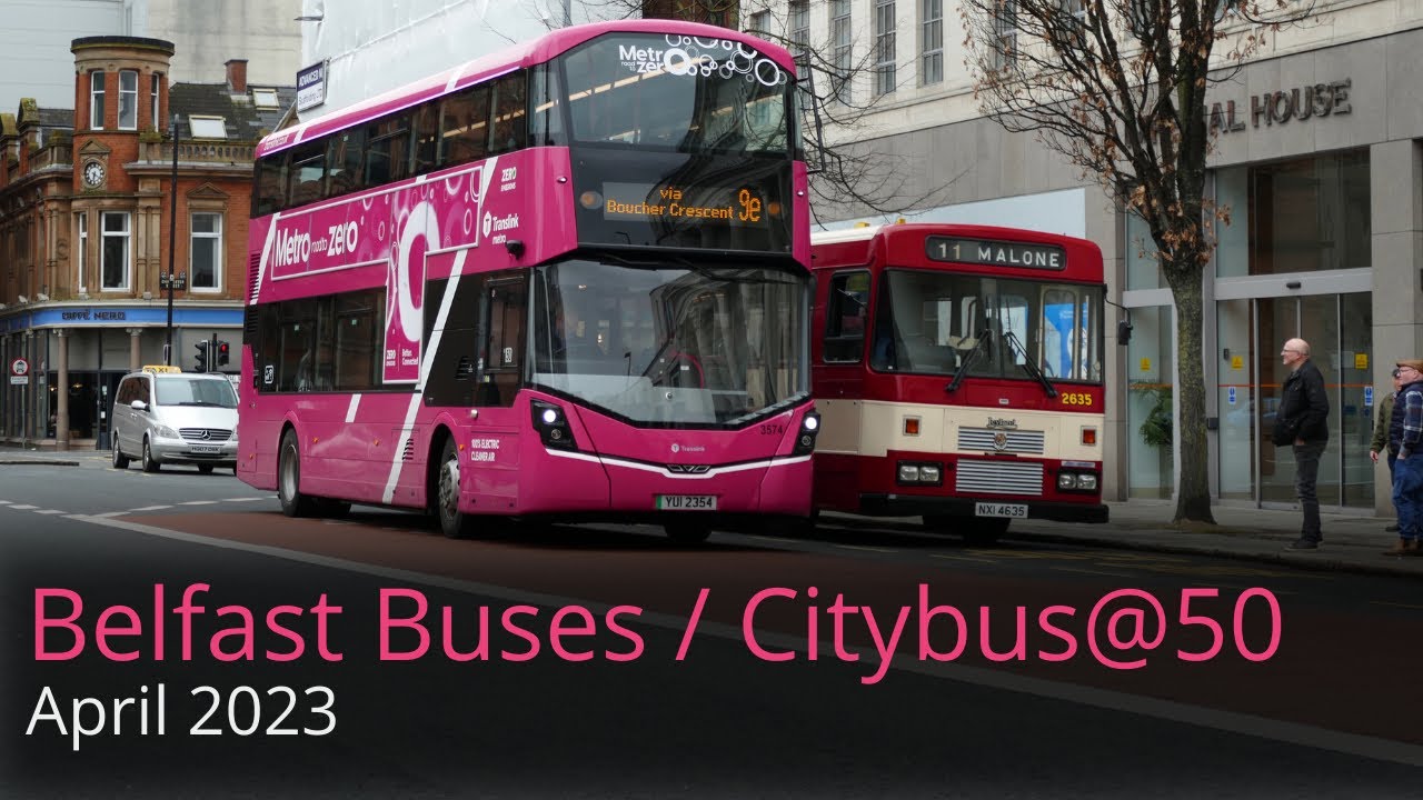 Belfast Buses / Citybus@50 | April 2023