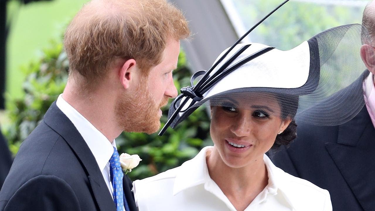Meghan Markle Attends Her First Royal Ascot in Audrey Hepburn-Inspired Look