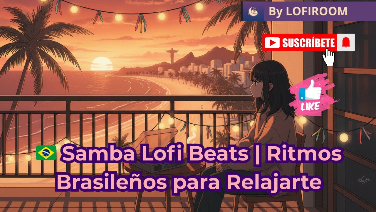 🇧🇷 Samba Lofi Beats | Ritmos Brasileños para Relajarte