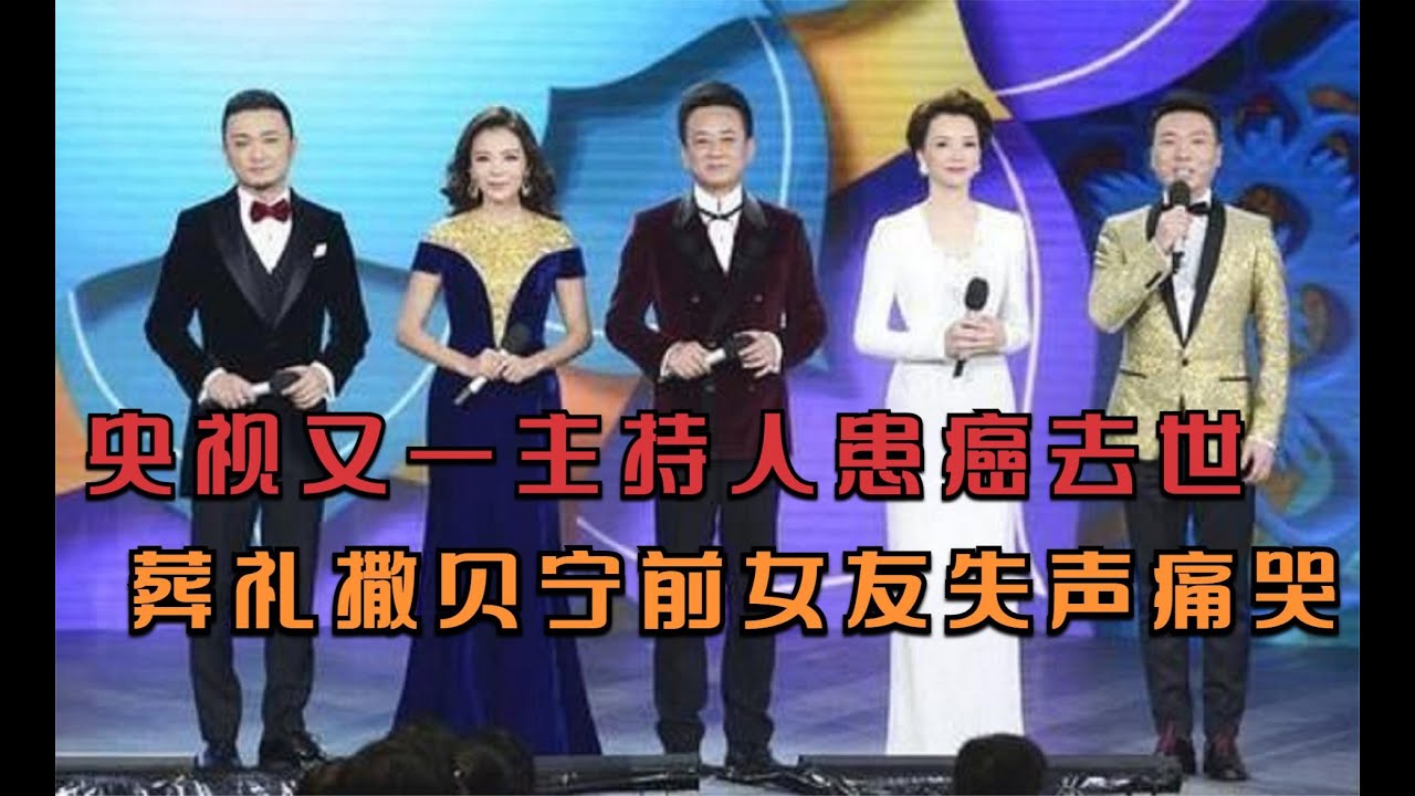 央视主持人王欢患癌去世，原朱军搭档
