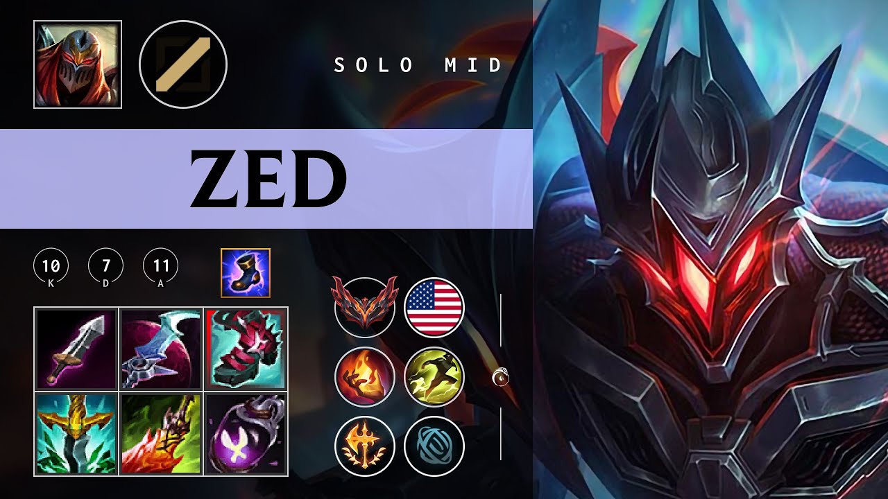 Zed Mid vs Azir - NA Grandmaster Patch 26.02
