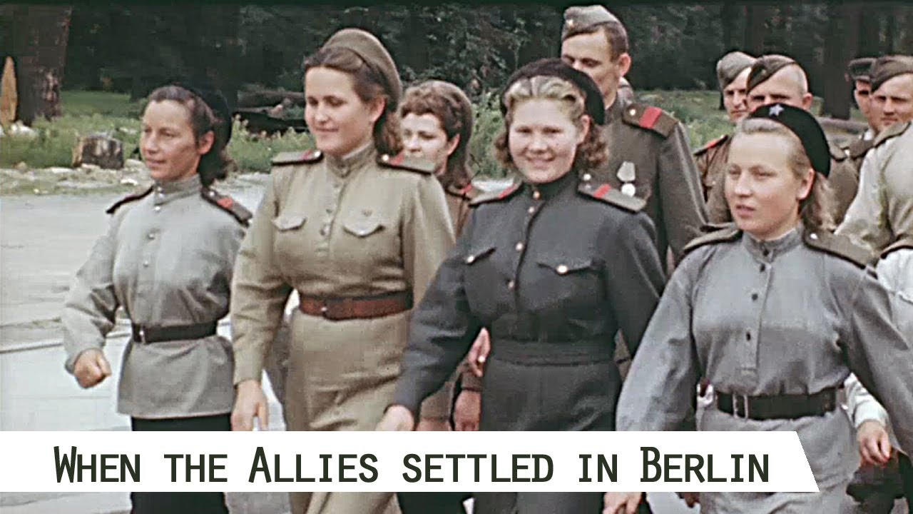 Когда союзники обосновались в Берлине (1945)