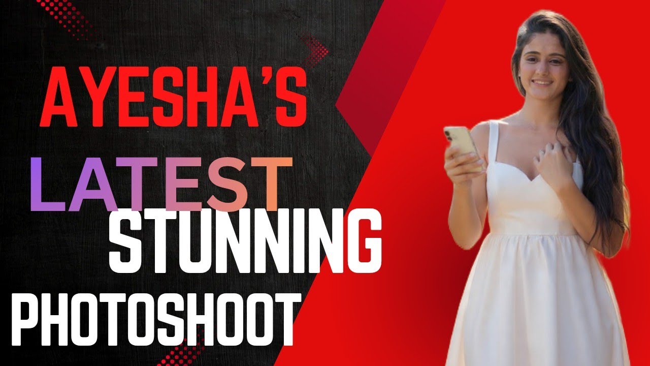 आयशा सिंह का यह फोटोशूट इंटरनेट पर छा गया 😍 | Elegant White Dress Photoshoot