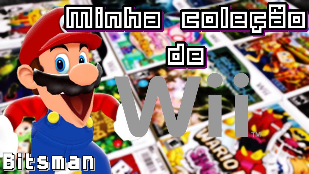 Minha coleção de Nintendo Wii