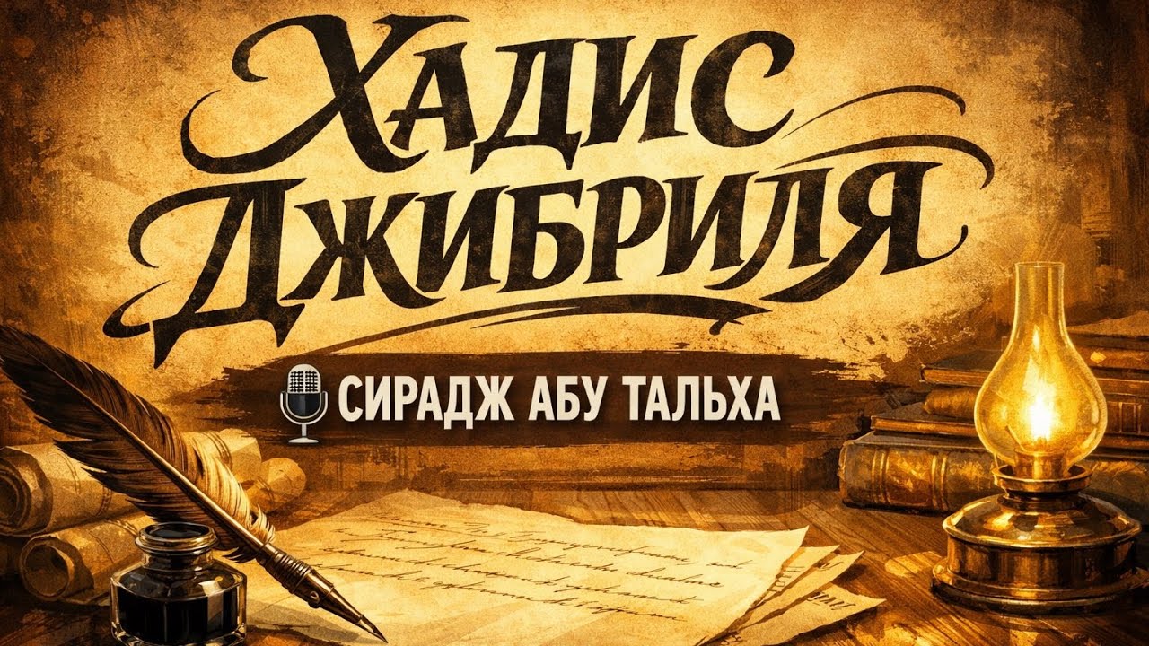 Хадис Джибриля. Ислам, иман, ихсан || Сирадж Абу Тальха