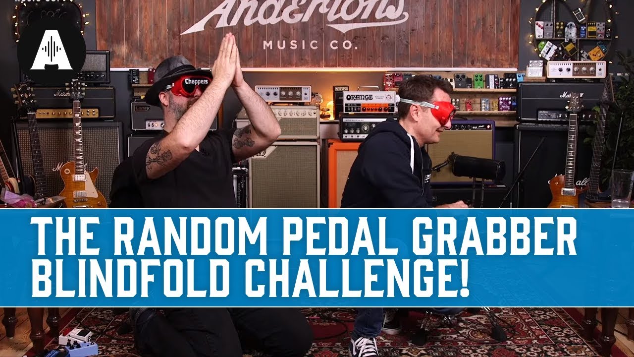 The Random Blindfold Pedal Grabber Solo Challenge!!