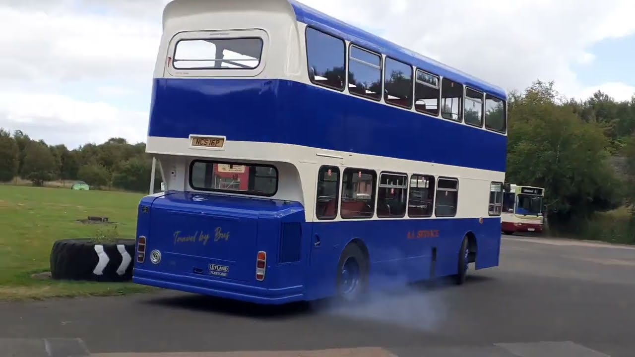 Buses at Lathalmond SVBM's 2022 Open Weekend