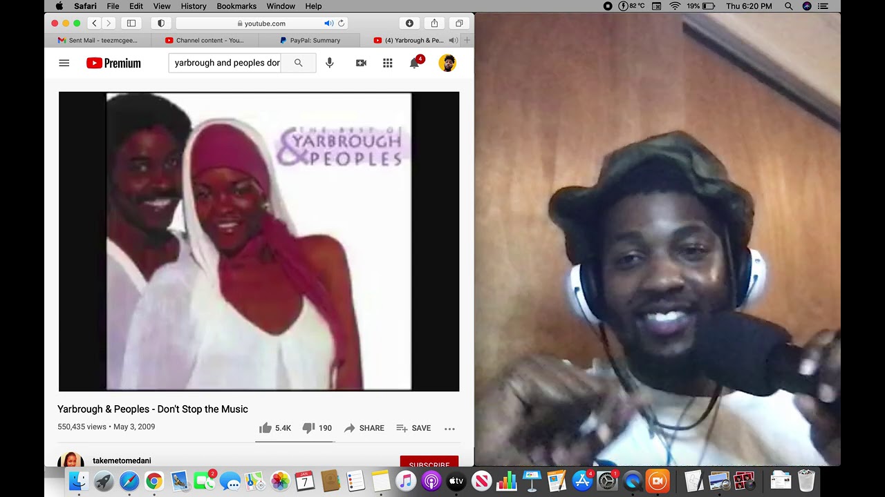 Yarbrough & Peoples - Don't Stop the Music (Reaction)