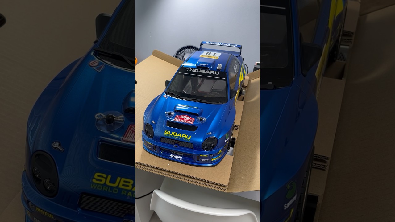 Unboxing | Kyosho Fazer Mk2 rally FZ02-R (2002 Subaru Impreza STI WRC Electric RTR 1/10) | KY34481T1
