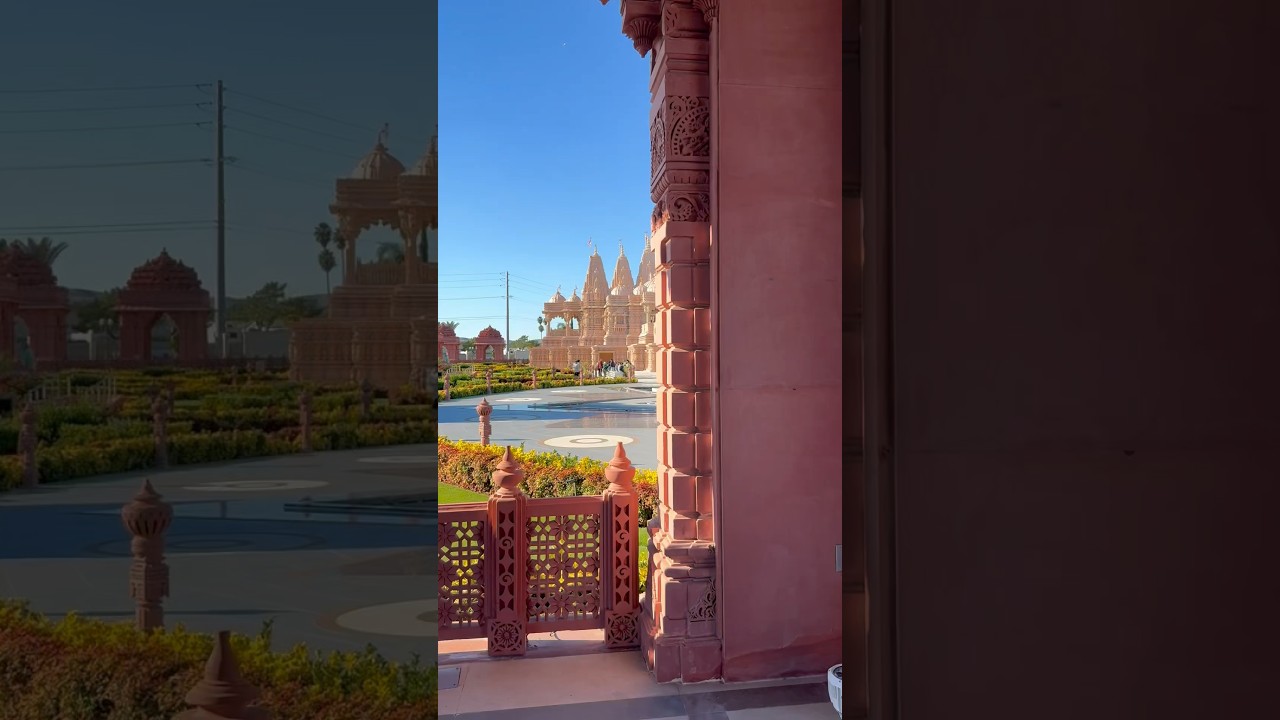 Temple in Southern California! Video on my channel!  