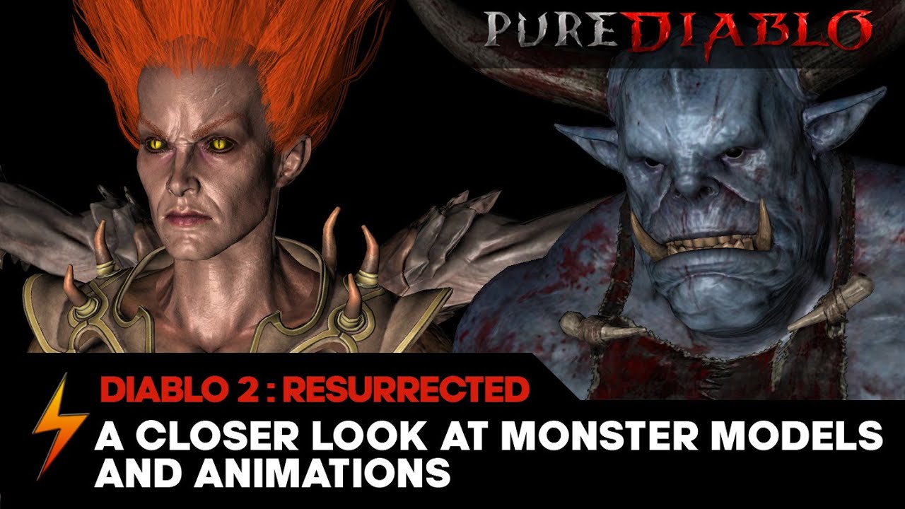 Diablo 2 Resurrected - A Closer Look at the Monster Models and Animations