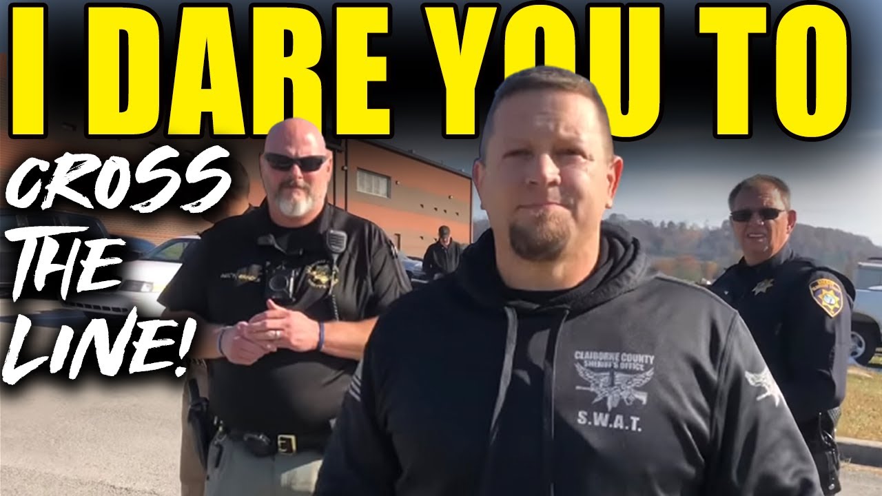Cop Wants Auditor To Step On County Property | Guess What Happened!