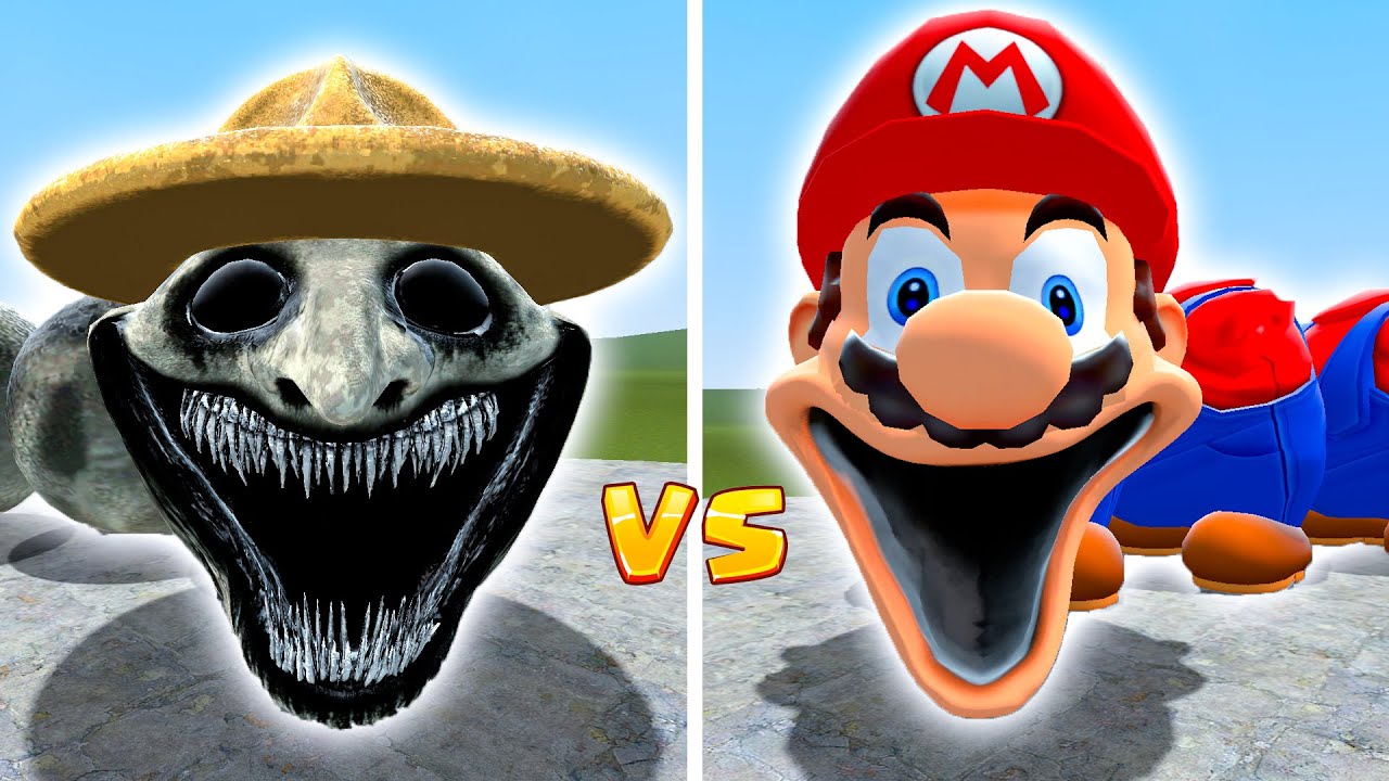 NEW ROBLOX ZOONOMALY ZOO KEEPER VS HUNGRY MARIO in Garry's Mod