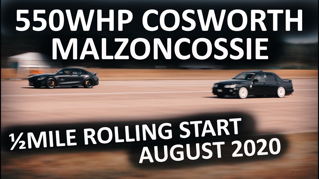 Ford Sierra RS Cosworth 4x4 550whp - Go Faster Motorevent ½mile rolling start 2020