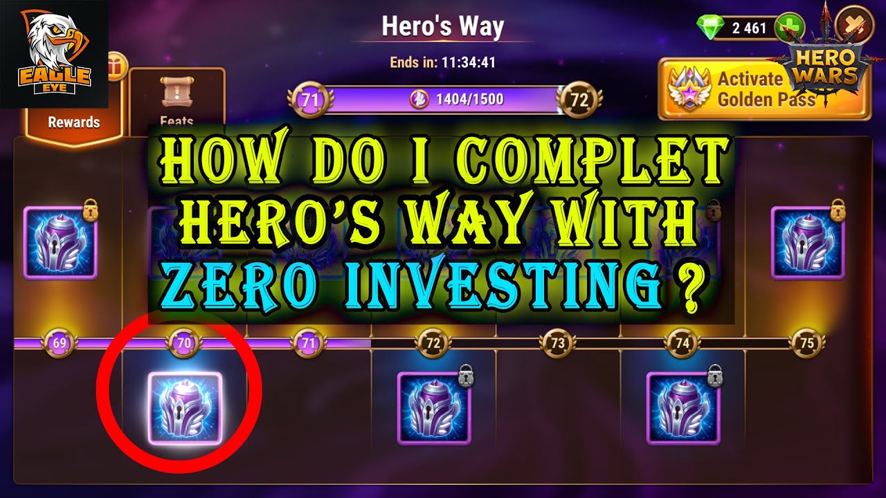 Hero's way tips and tricks to complete easily | Free2play | Hero wars mobile