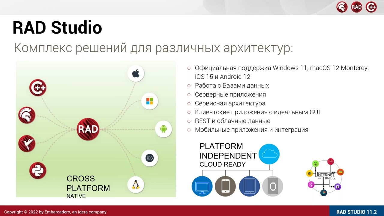 Обновленные инструменты Embarcadero для разработчиков - RAD Studio 11 2 и InterBase 2020