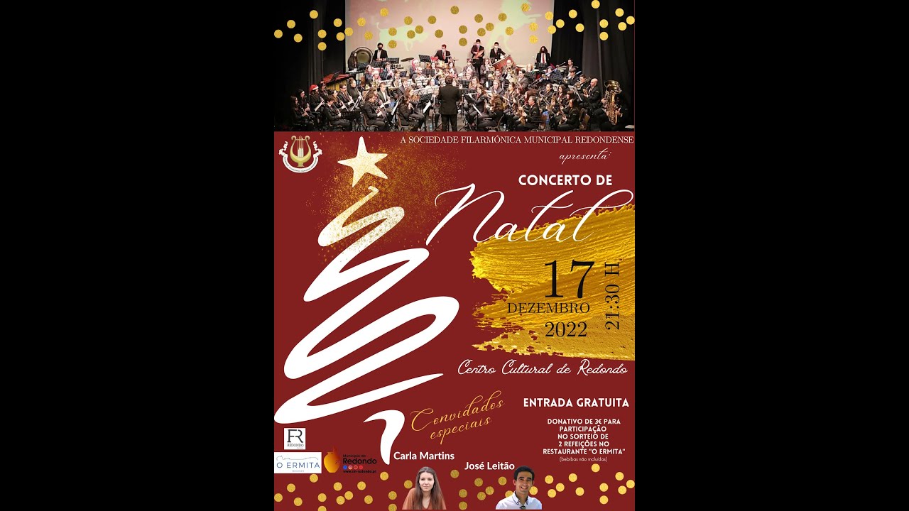 Concerto de Natal - Sociedade Filarmónica Municipal Redondense
