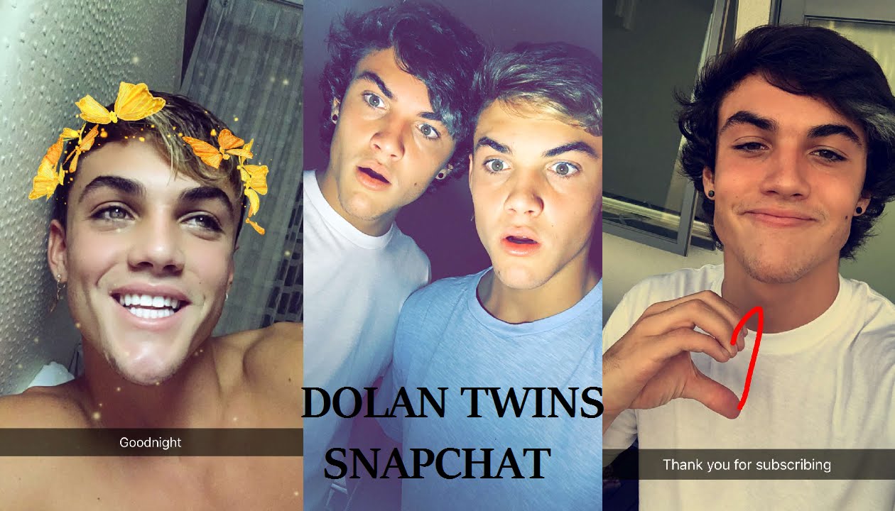 Dolan Twins cutest/funniest snapchats (PART 1)