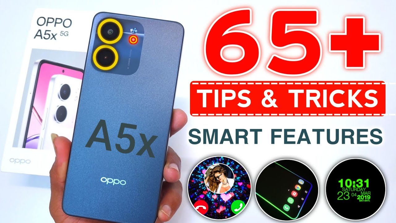 Oppo A5x Tips and Tricks | Oppo A5x 5G EXPERT Top SECRET Tips | Oppo A5x 5G Tips and Tricks