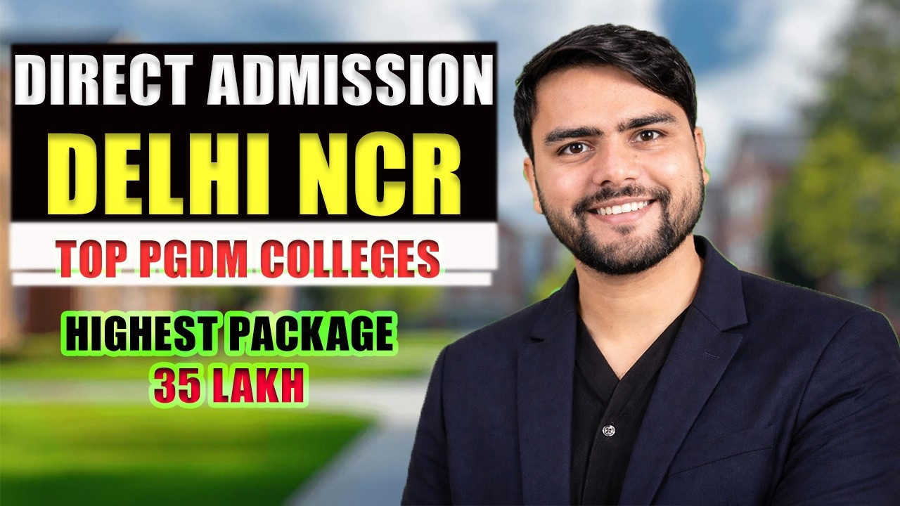 Top PGDM Colleges in Delhi NCR 😍 12 LPA Average Placement | Direct Admission 2026 ✅