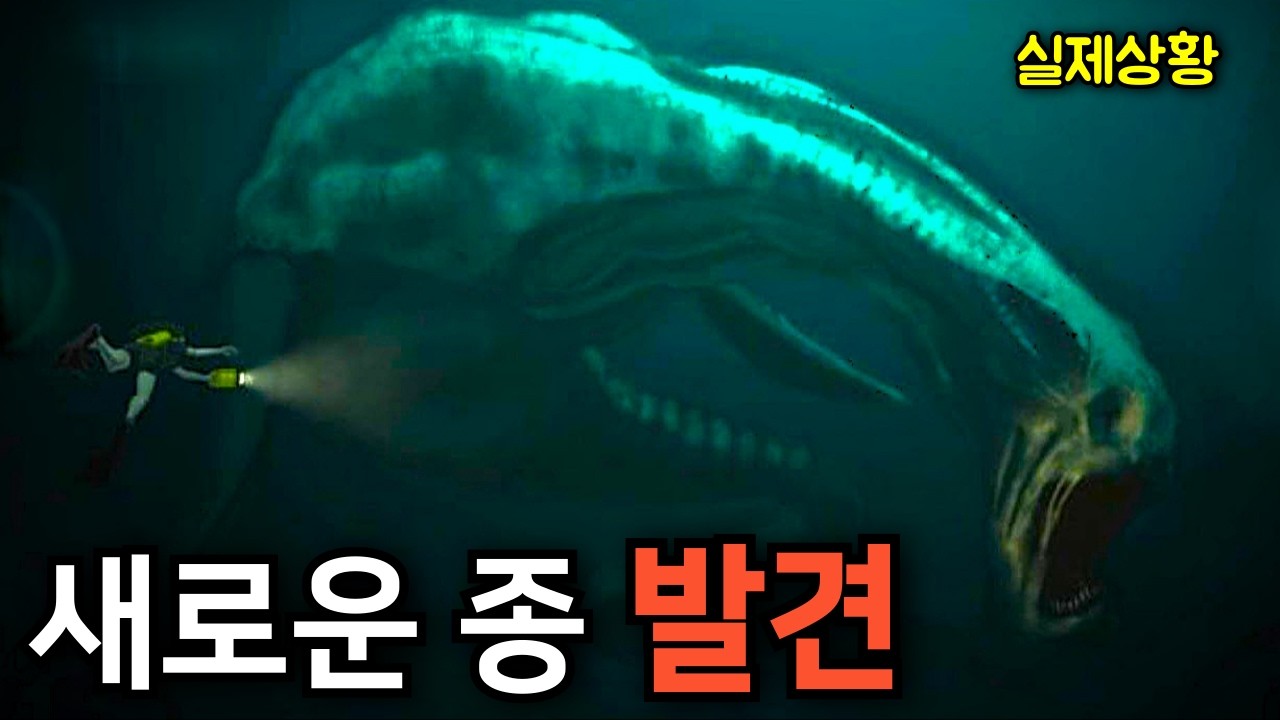 2026년 드디어 발견된 새로운 '심해생명체'