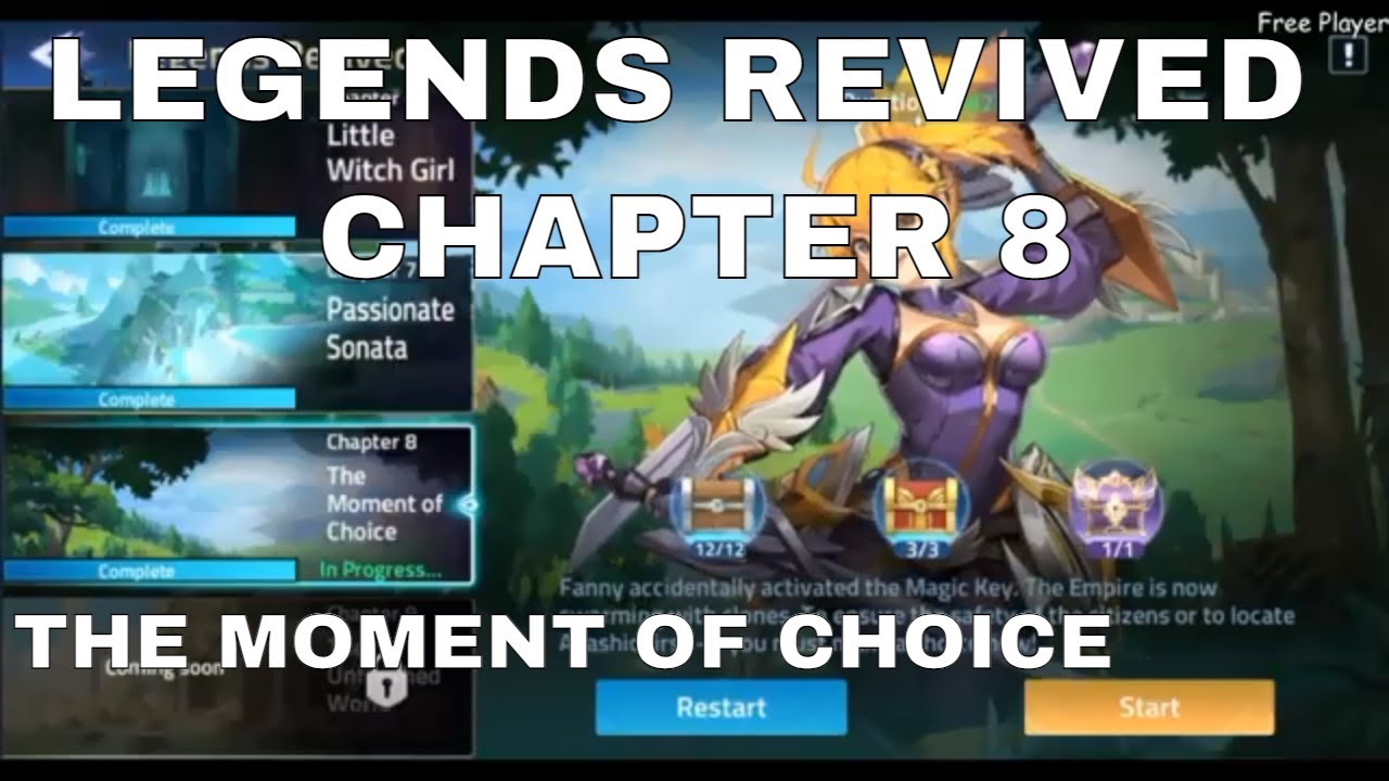 LEGENDS REVIVED  | CHAPTER 8 | THE MOMENT OF CHOICE ► MOBILE LEGENDS ADVENTURE