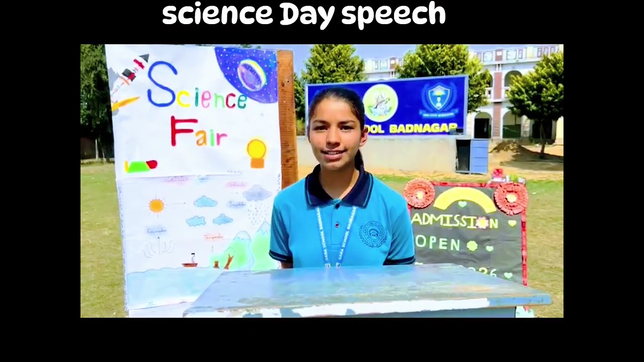 Science Day speech....🏆🏆