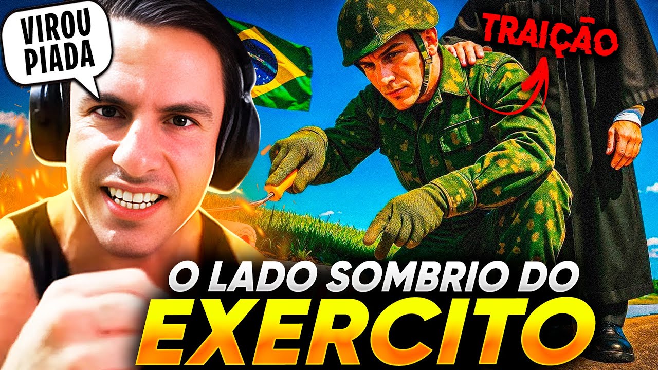 SUPER XANDÃO REAGINDO a VERDADE SOBRE a DECADÊNCIA do EXERCITO BRASILEIRO