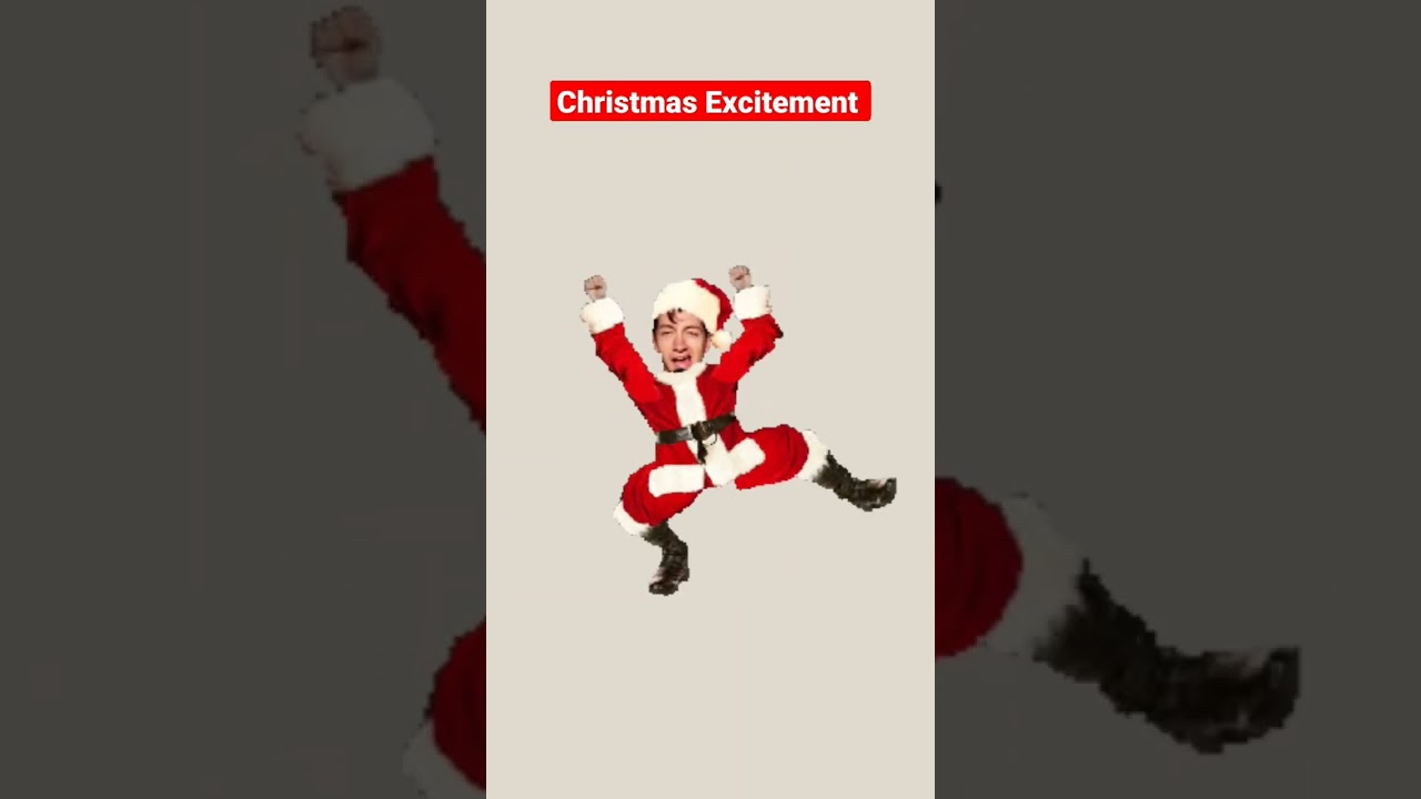 Christmas Excitement this year #shorts #ytshorts  #christmas #santa #kidsfun #kidsfunnyvideos