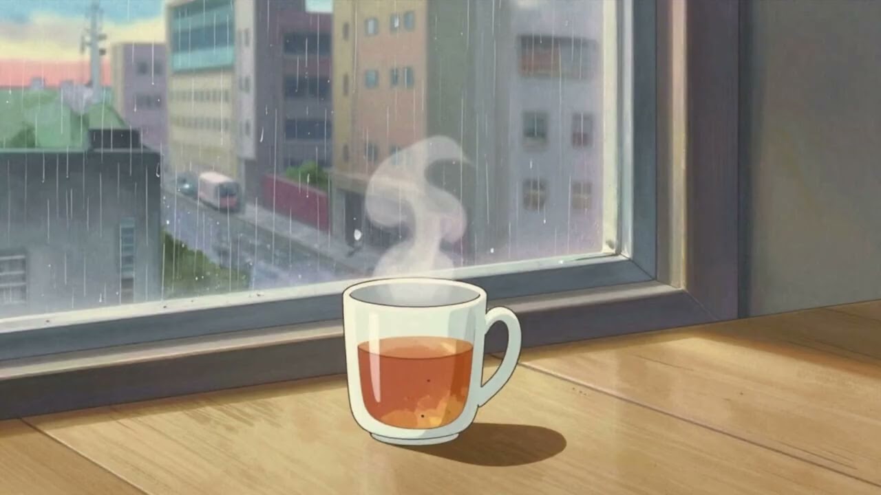 ☕🌧️ Coffee While It Rains - Chill lofi (free use - no copy)