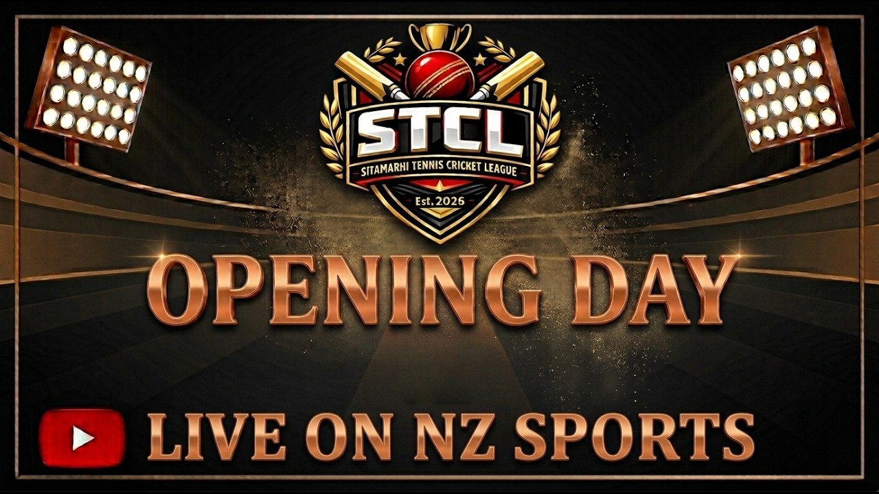OPENING DAY || STCL || SITAMARHI TENNIS CRICKET LEAGUE || 2026||