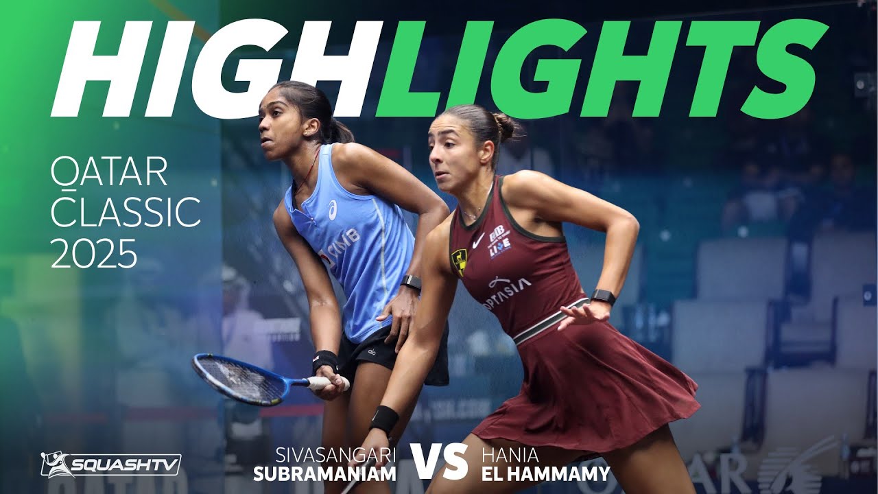 🇪🇬 Эль-Хаммами &mdash; Субраманиам 🇲🇾 | Qatar Classic 2025 | ОСНОВНЫЕ МОМЕНТЫ ЧЕТВЕРТЬФИНАЛА