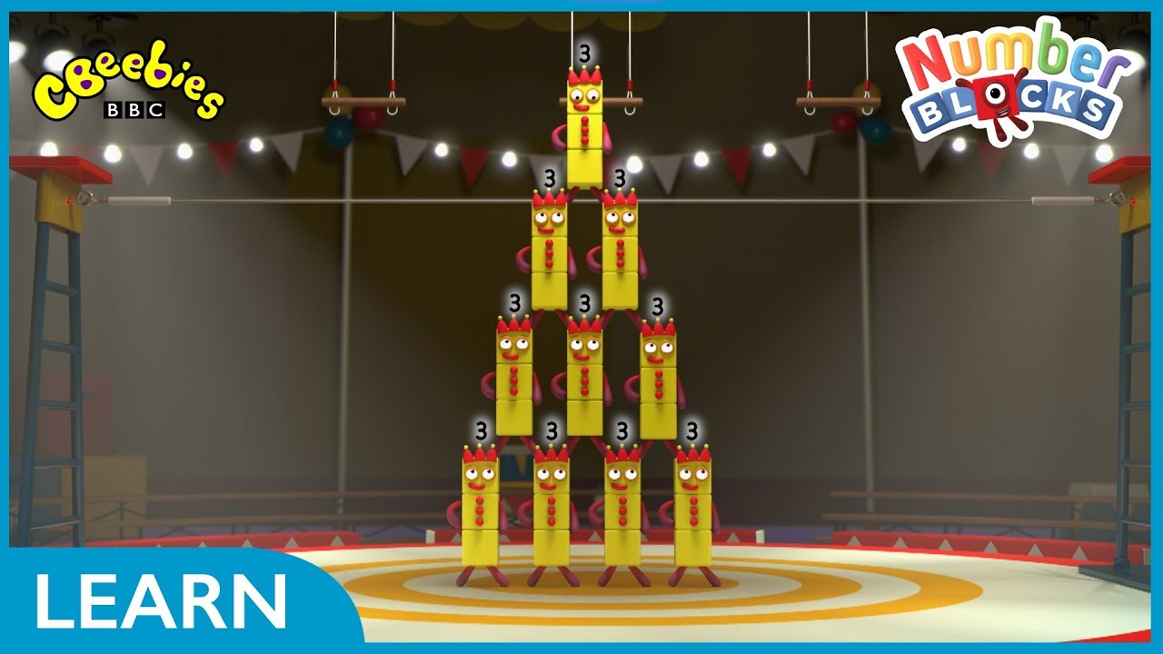 Thirtys Big Top | Numberblocks