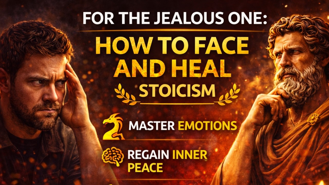 For the Jealous One: How to face and heal | STOICISM